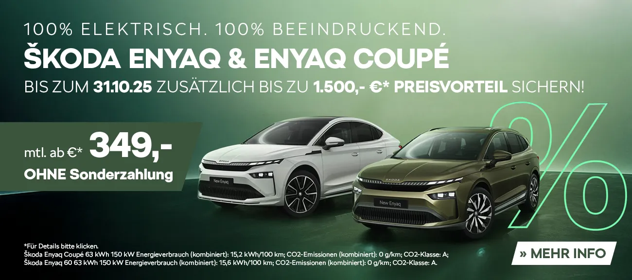 Skoda Enyaq Enyaq Coupe Sonderleasing Q4