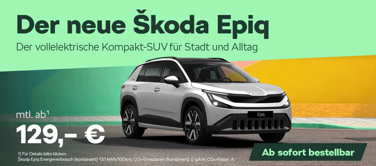 Skoda Epiq ab sofort bestellbar