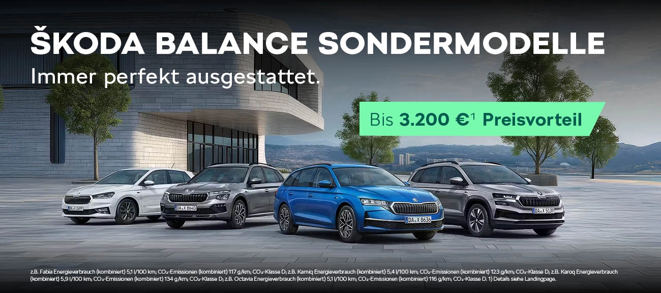 Skoda Balance Modelle
