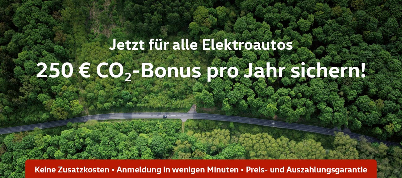 CO2-Bonus für e-Autos