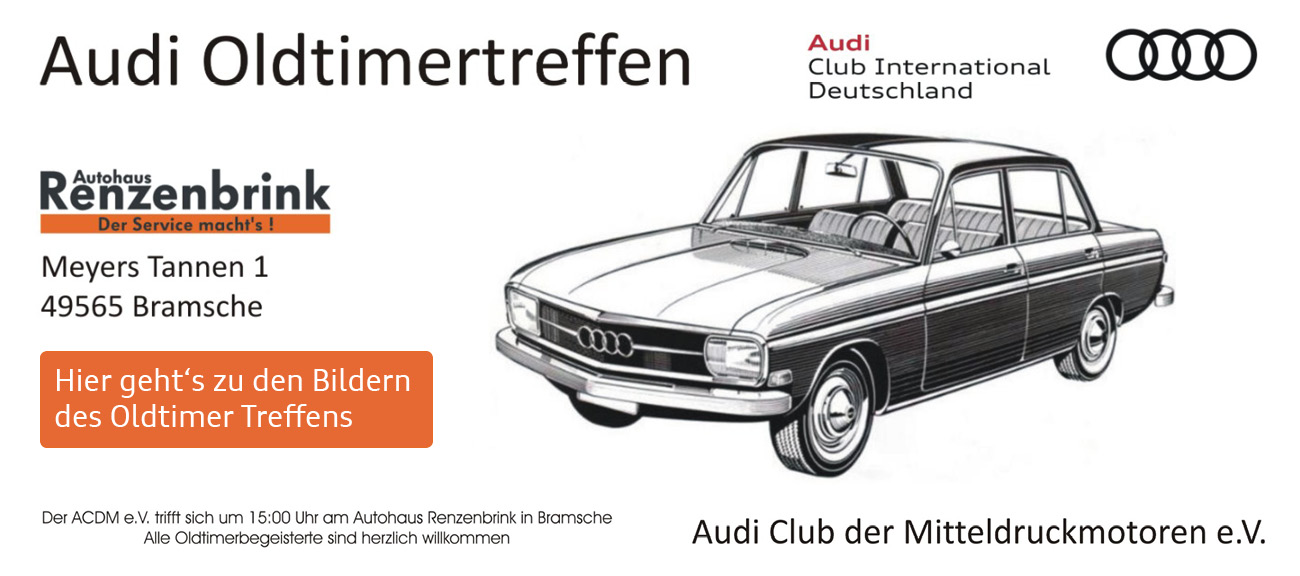 Audi Oldtimer Treffen Bilder