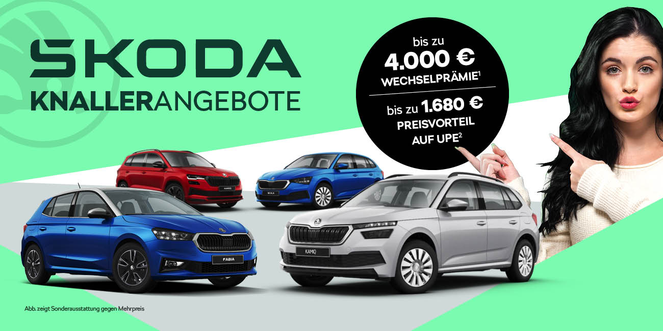 Skoda Knallerangebote
