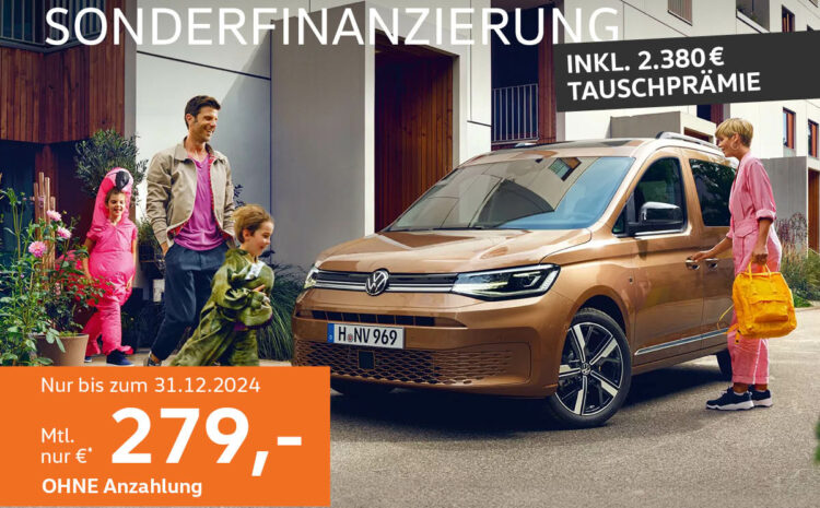  Caddy 0,99% Sonderfinanzierung