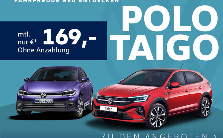  VW Polo Taigo 1,99% Sonderfinanzierung