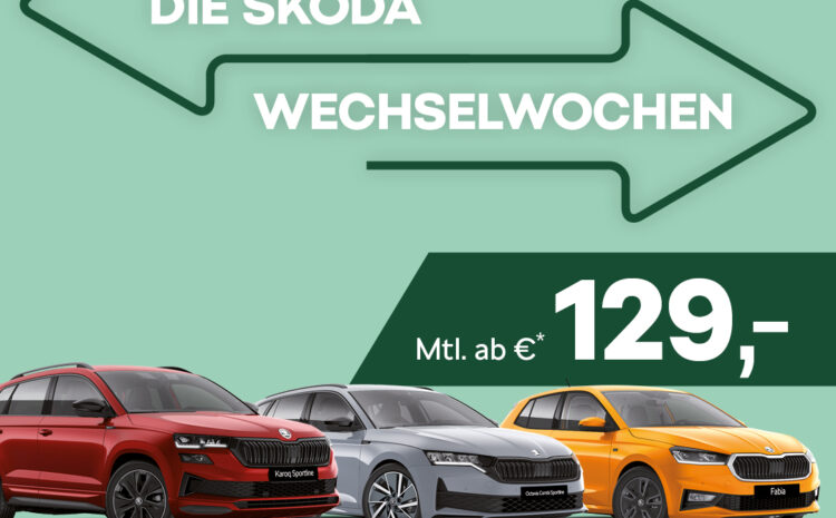  Skoda Wechselwochen