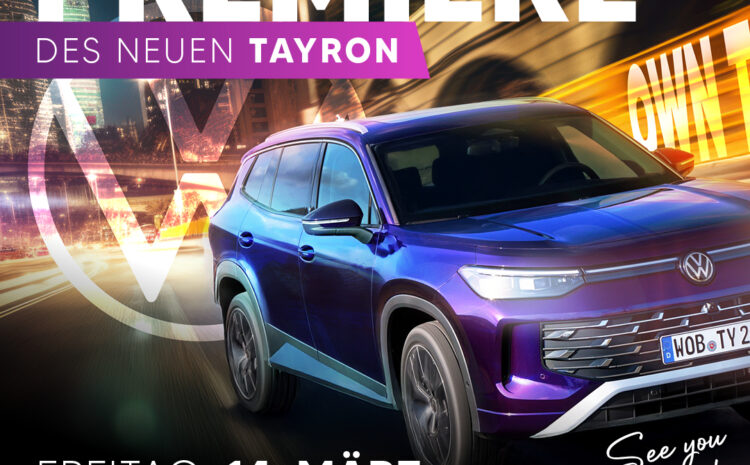  Premiere der neue VW Tayron