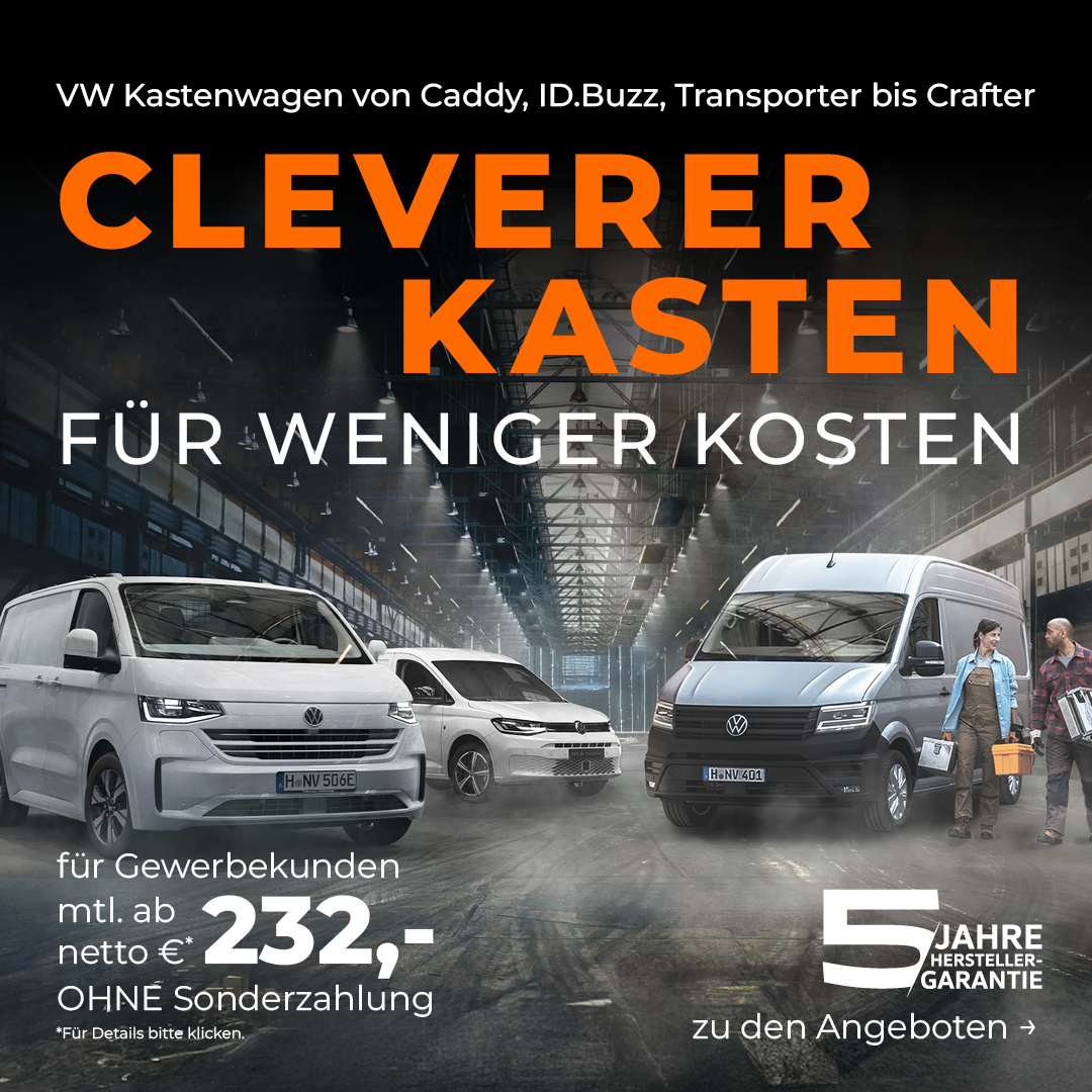 Beitragsbild Kastenwagen Aktion