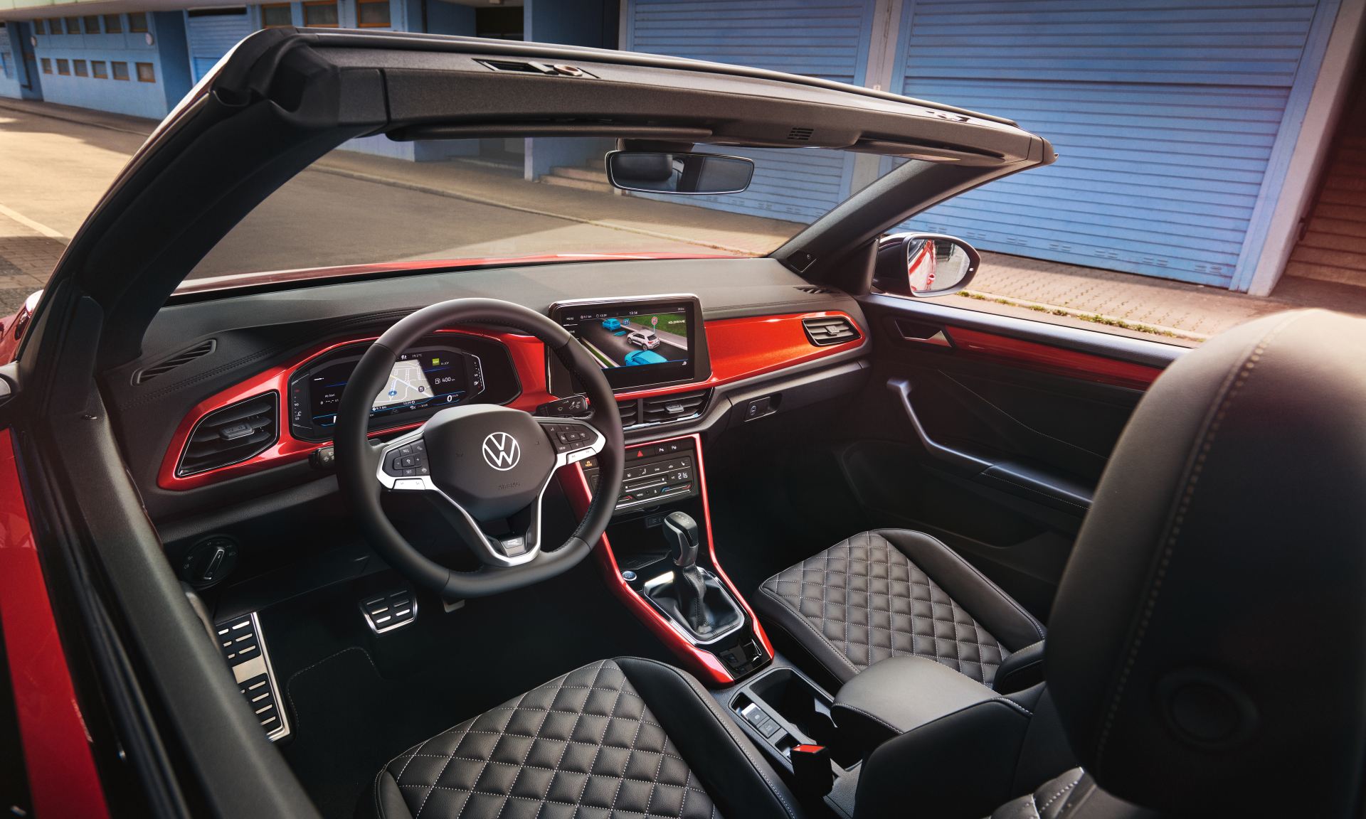 2 T-Roc Cabrio Vordersitze