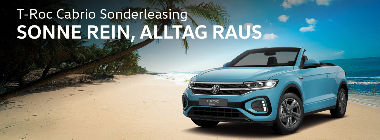Header T-Roc Cabrio Sonderleasing