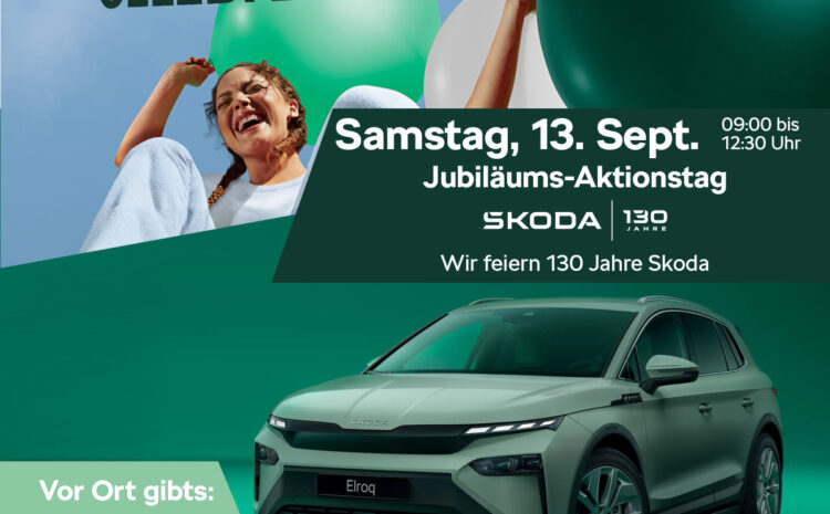  Skoda Lets Celebrate 130 Jahre