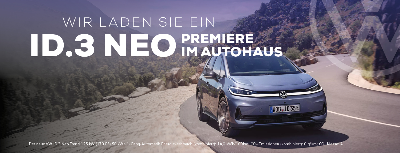 Der neue VW ID.3 Neo Der neue VW ID.3 Neo