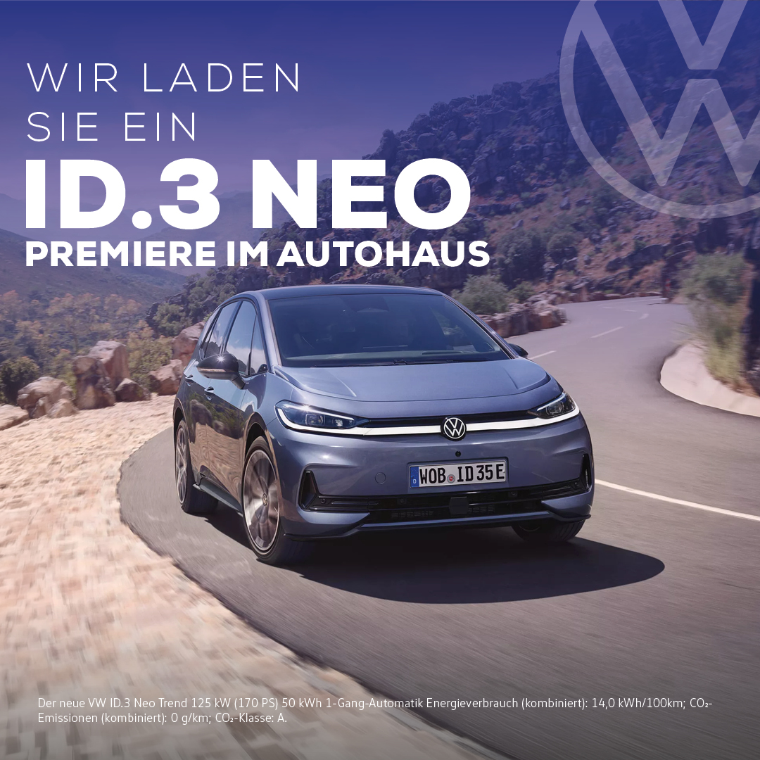 Der neue VW ID.3 Neo Der neue VW ID.3 Neo