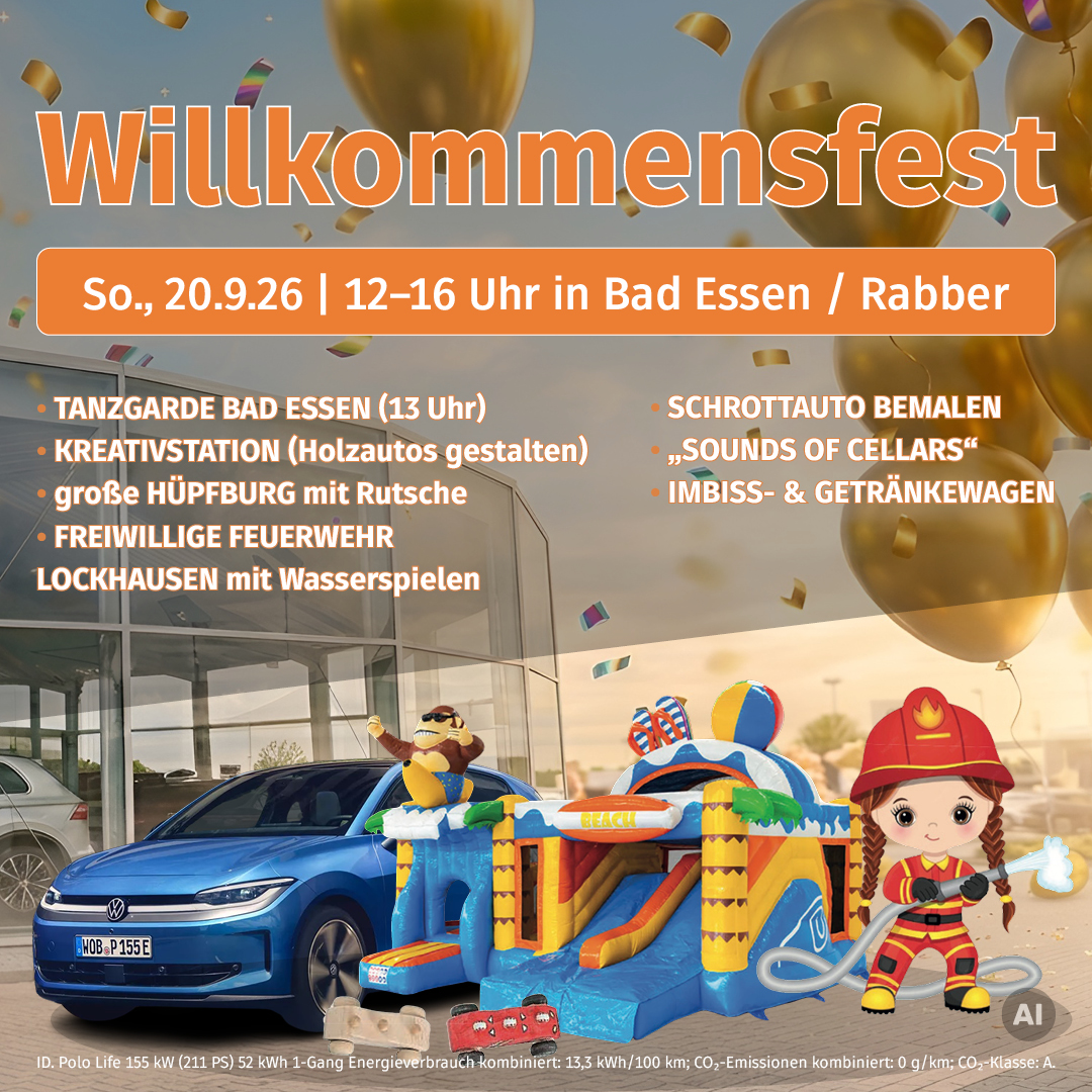 Willkommensfest in Bad Essen / Rabber