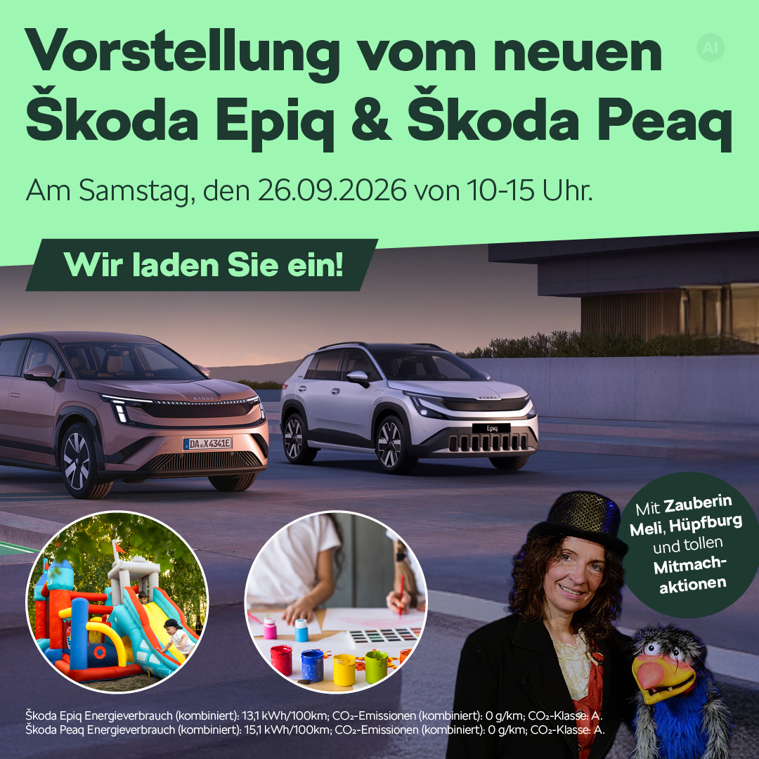 Vorstellung Škoda Epiq & Škoda Peaq