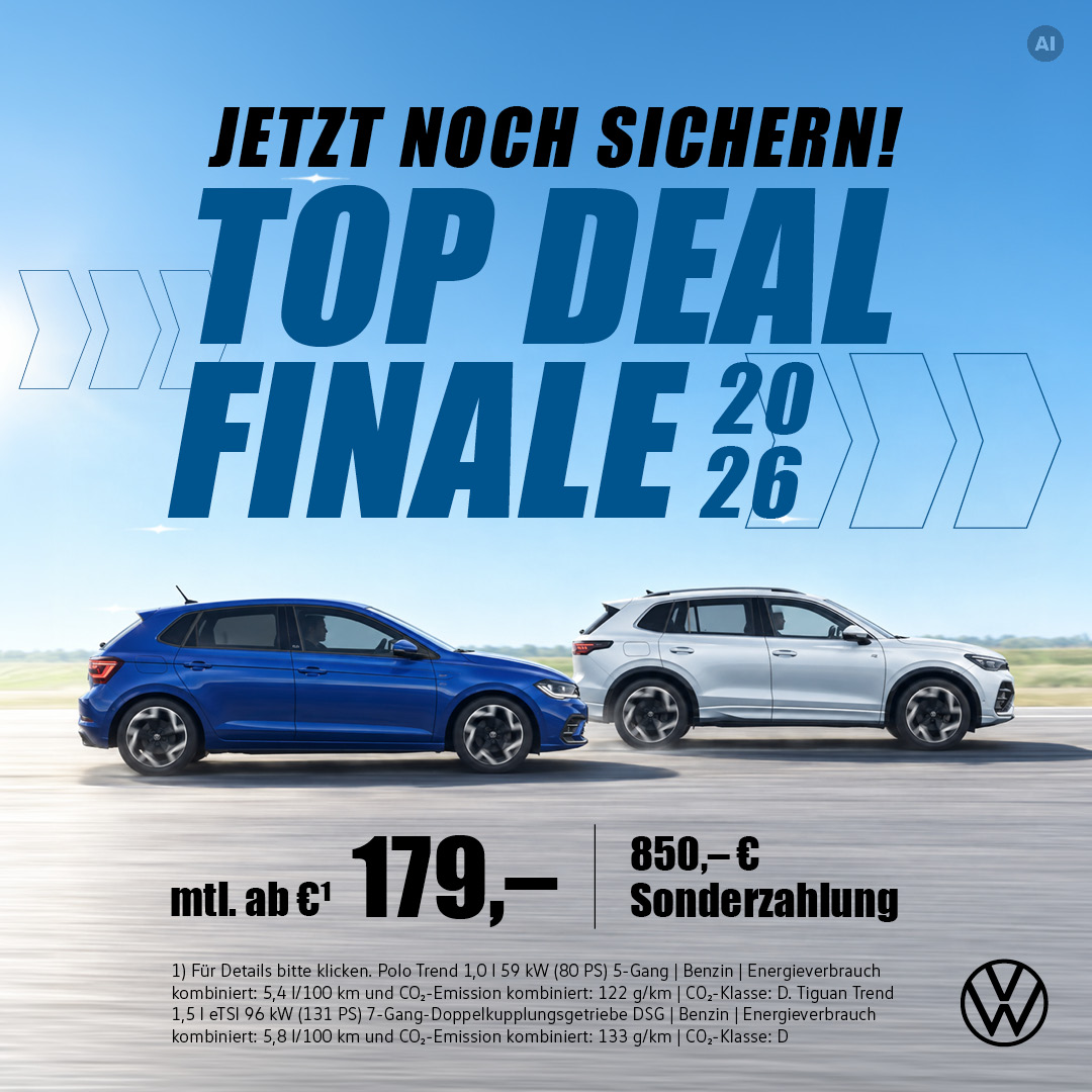 VW Sonderleasing Aktion